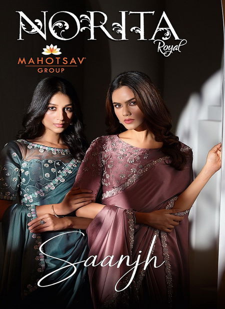 Norita Saanjh By Mahotsav Designer Party Wear Saree Online Wholesale Catalog